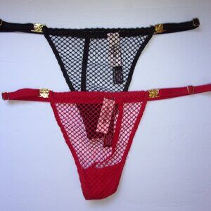 Lot of 2 Victoria's Secret Fishnet V-Strings